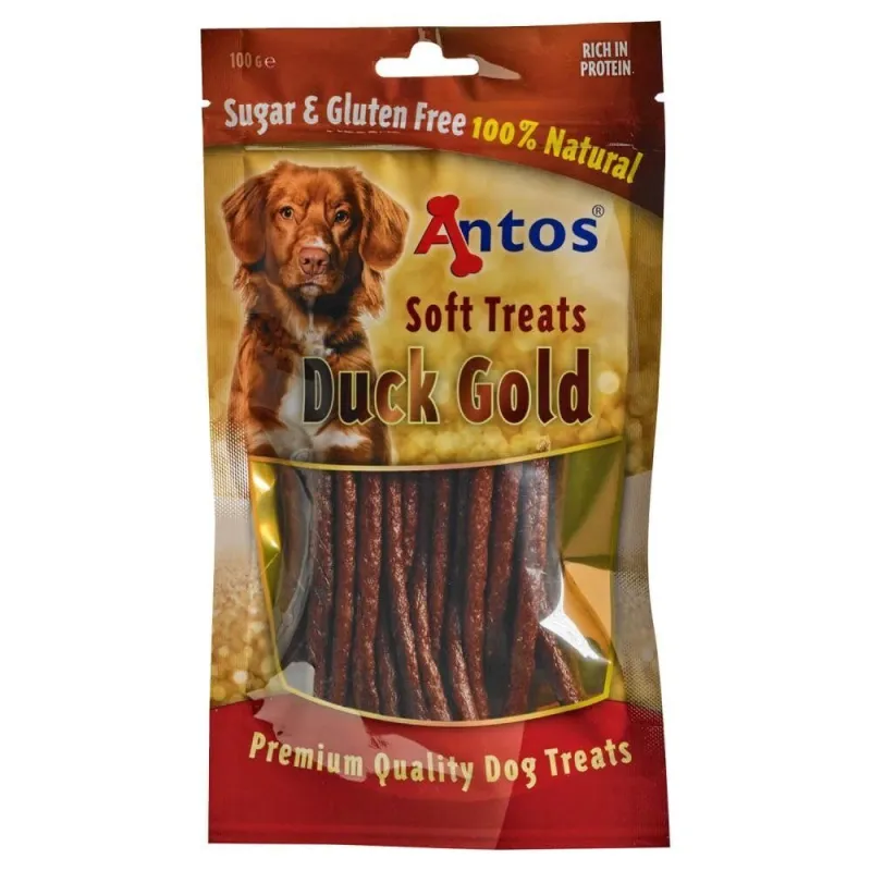 Imagine pentru Recompense pentru caini Duck Gold Antos, 100 g
