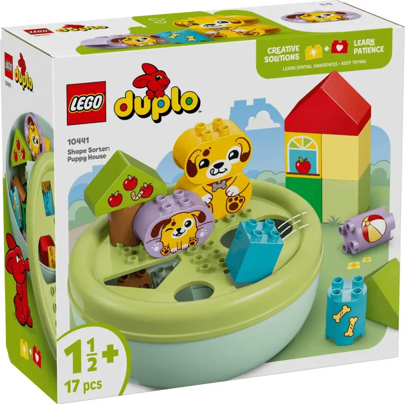 Imagine pentru LEGO DUPLO Primul meu sortator de forme: casa pentru catei 10441