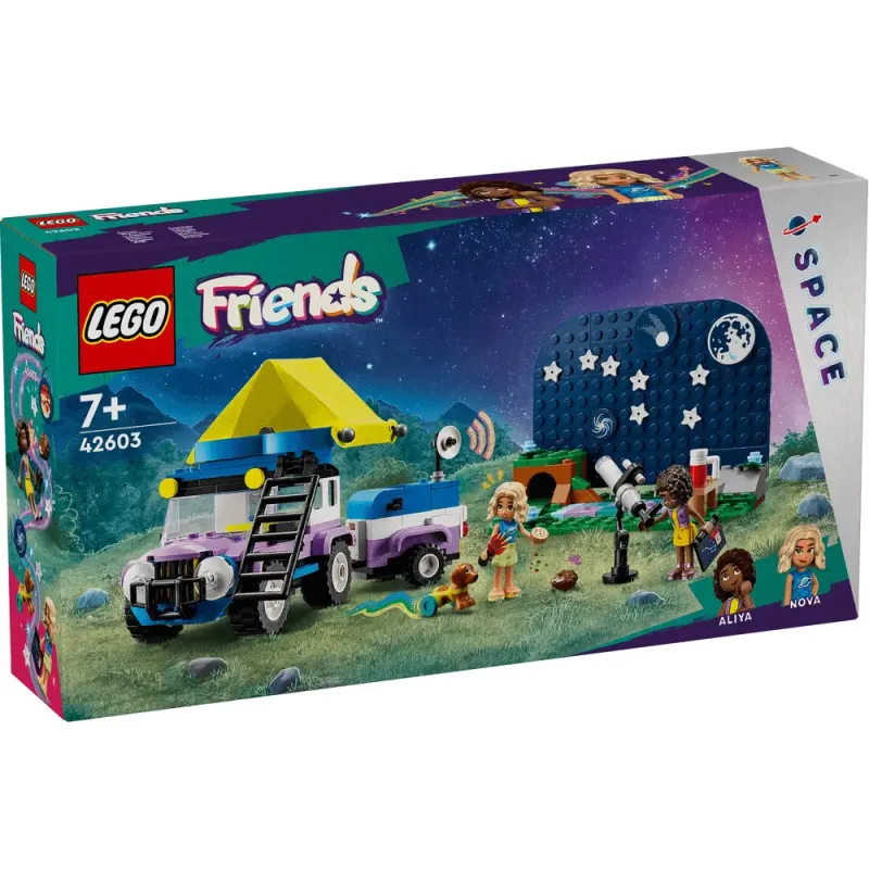 Imagine pentru LEGO Friends Vehicul de camping pentru observarea stelelor 42603