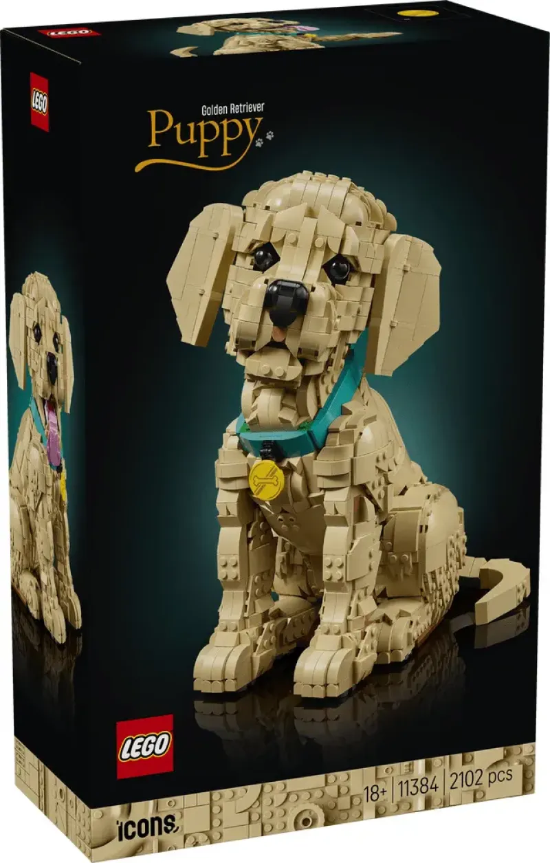 Imagine pentru LEGO Icons Catelus Golden Retriever 11384
