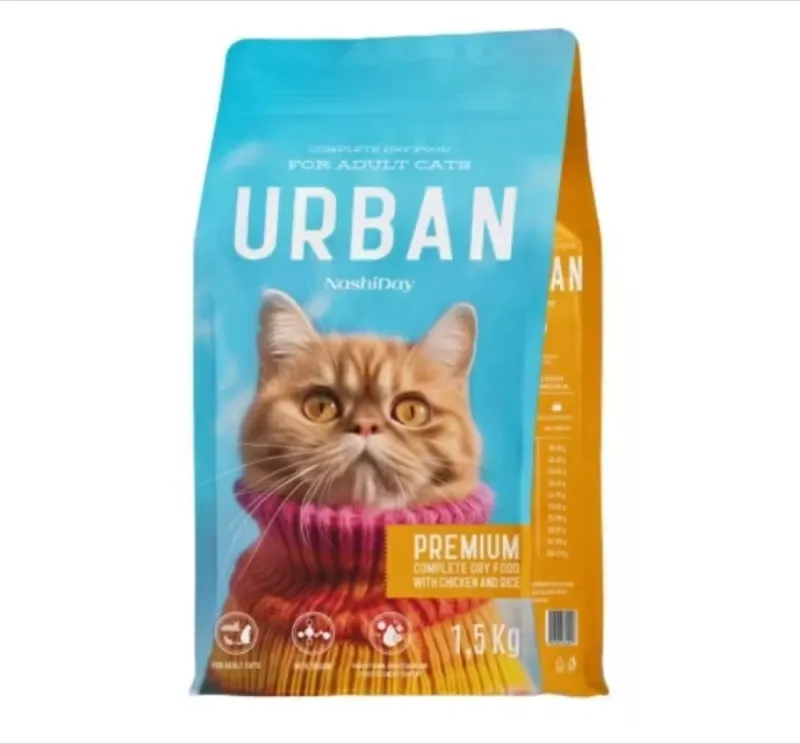 Imagine pentru Hrana Uscata pentru Pisici, NashiDay Premium Urban, Pui si Orez, 1.5 kg