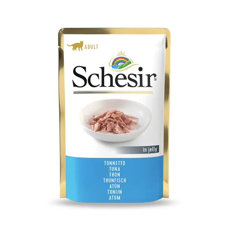 Imagine pentru Hrana umeda pisici Schesir ton 85g