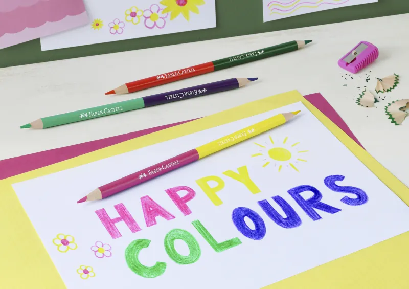 Imagine pentru Creioane colorate eco, 15 bucăți/set, Faber-Castell