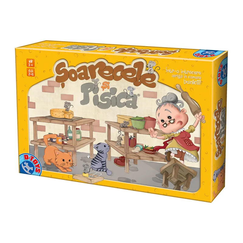 Imagine pentru Joc colectiv-Soarecele si pisica, D-Toys