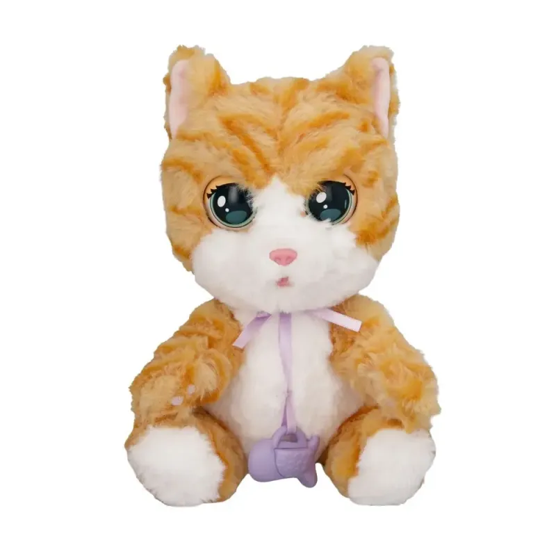 Imagine pentru Jucarie de plus interactiva Baby Paws Pisica, 20 cm, Multicolor