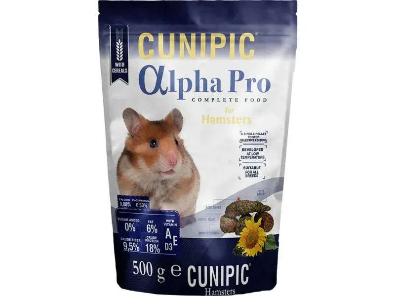 Imagine pentru Hrana hamster Cunipic Alpha Pro 500g