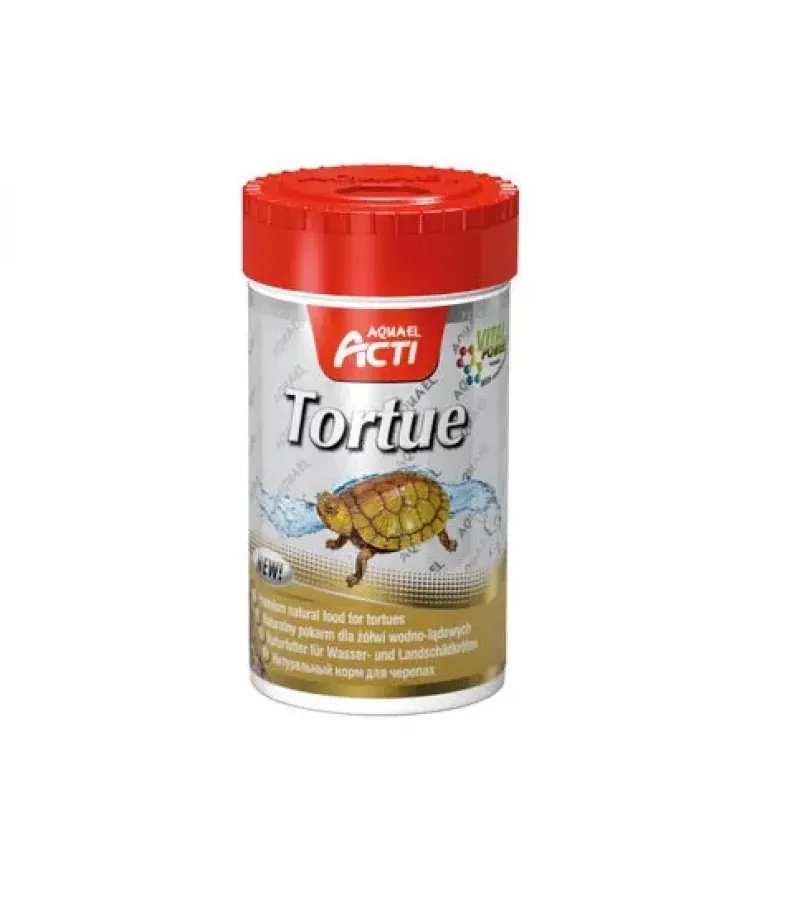 Imagine pentru Hrana pentru broaste testoase Aquael Tortue, 100 ml