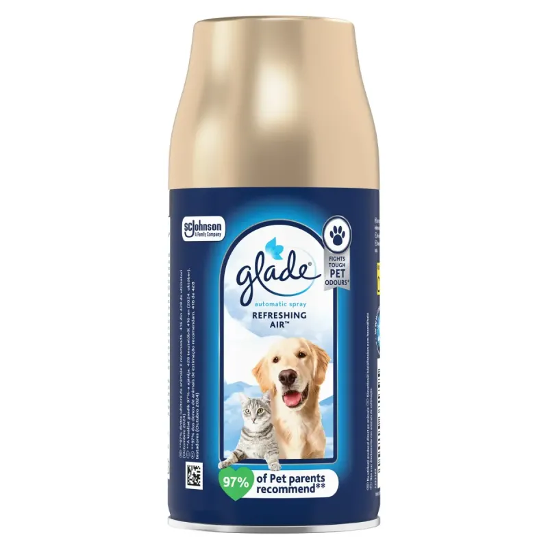 Imagine pentru Rezerva odorizant Glade refreshing air, impotriva mirosurilor de animale, 269ml
