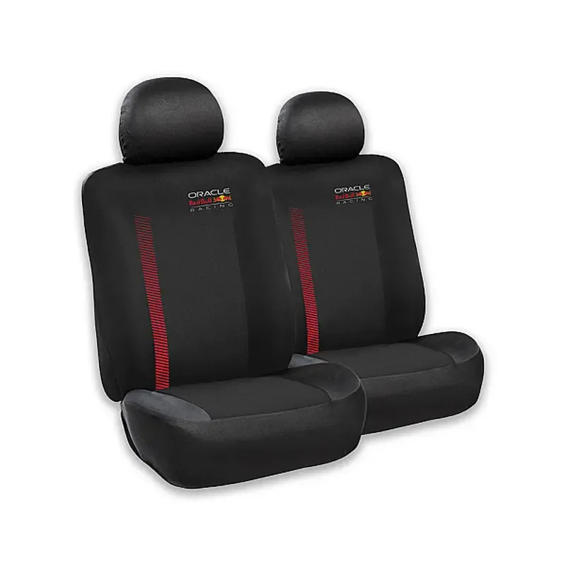 Imagine pentru Set 6 huse scaune auto Red Bull Racing, Negru/Rosu