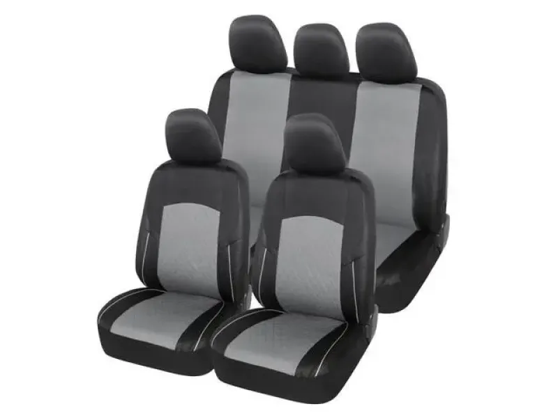 Imagine pentru Set huse auto Confort Li Gomera, Negru/Gri
