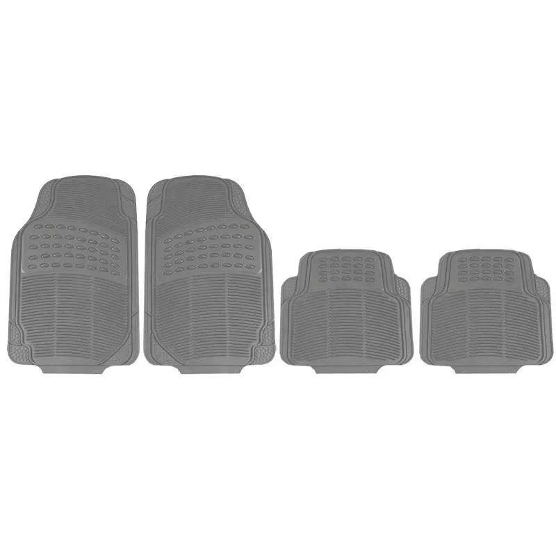 Imagine pentru Set 4 covoare auto Premium Black Grey Heyner, Gri