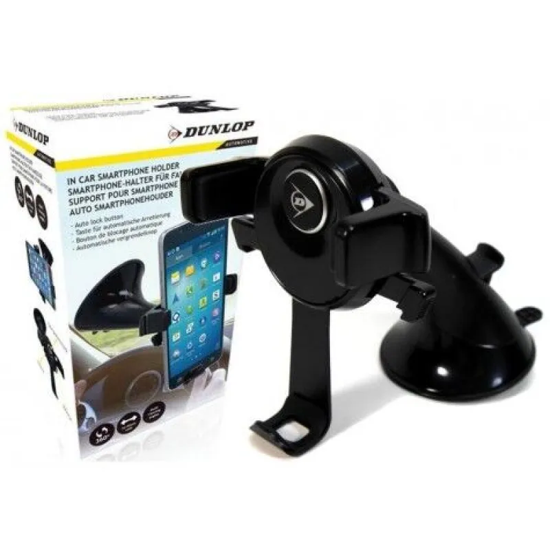 Imagine pentru Suport telefon ABS pentru parbriz 360 Dunlop