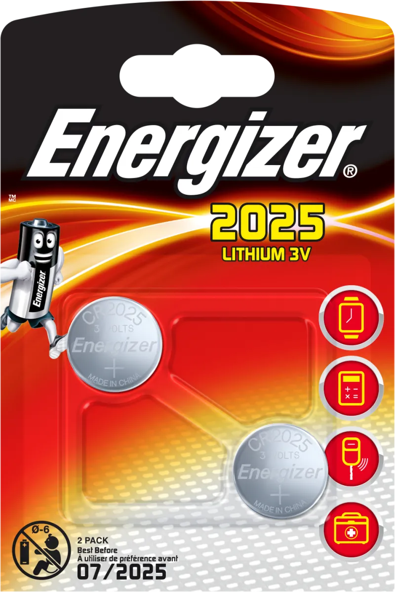 Imagine pentru Set x 2 baterii Special Energizer CR2025