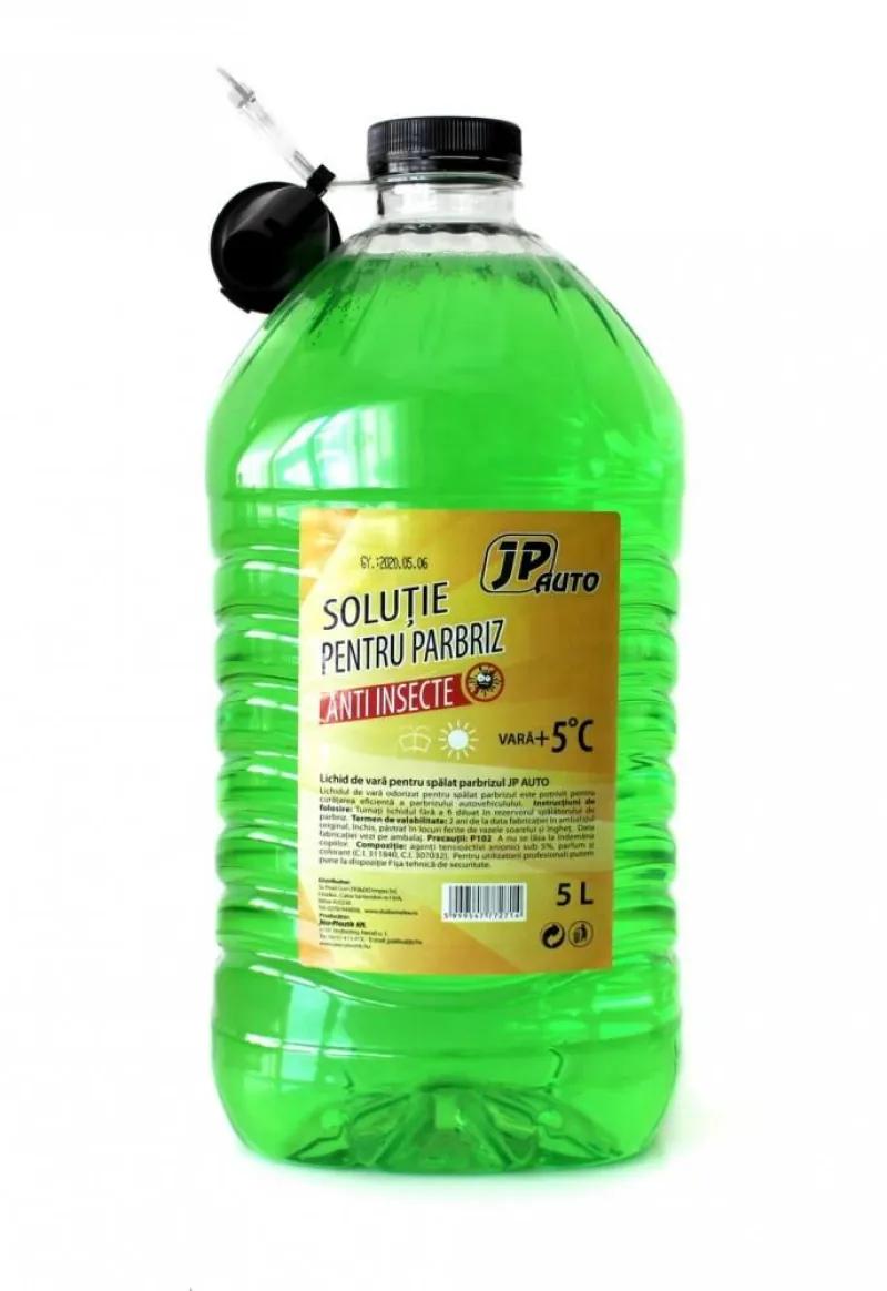 Imagine pentru Lichid de vara pentru spalat parbrizul JP Auto Green, 5L