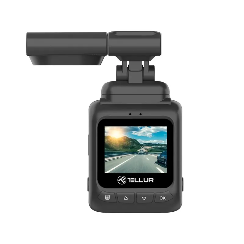 Imagine pentru Camera auto Tellur Dash Patrol DC2 , FullHD, 1080P, GPS, Negru
