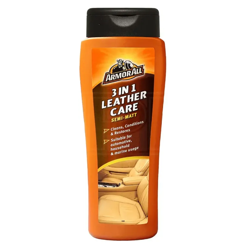 Imagine pentru Solutie 3 in 1 pentru intretinere tapiterie din piele Armor All, 250 ml