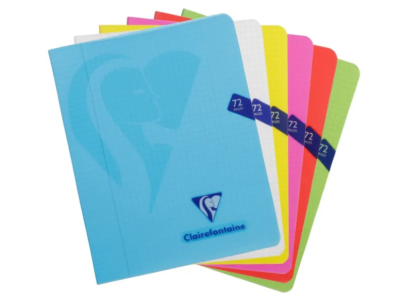 Imagine pentru Caiet capsat A5+, 36 file, Colectia Mymesys, Clairefontaine