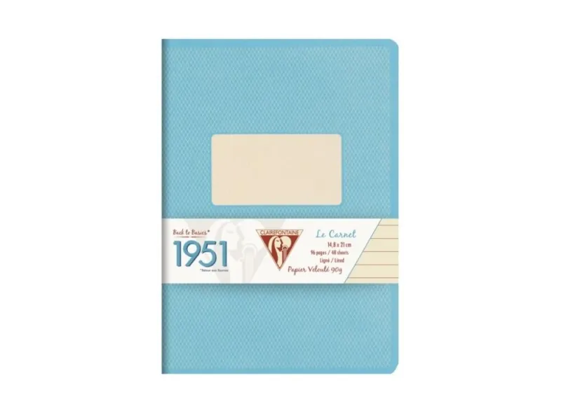 Imagine pentru Caiet capsat A5, 48 file, Colectia 1951, Clairefontaine