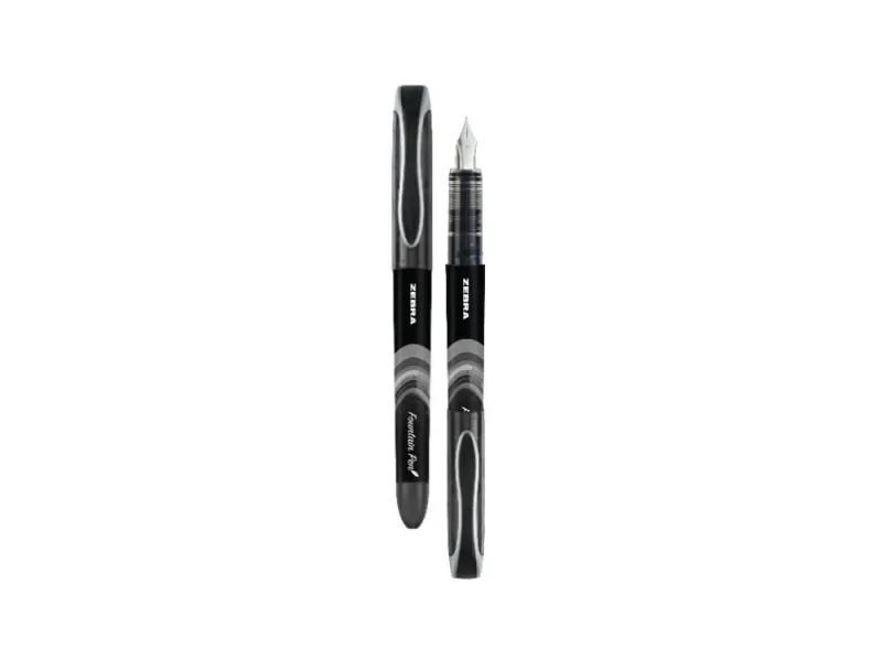 Imagine pentru Stilou de unica folosinta Zebra Fuente, 0.6 mm, Negru