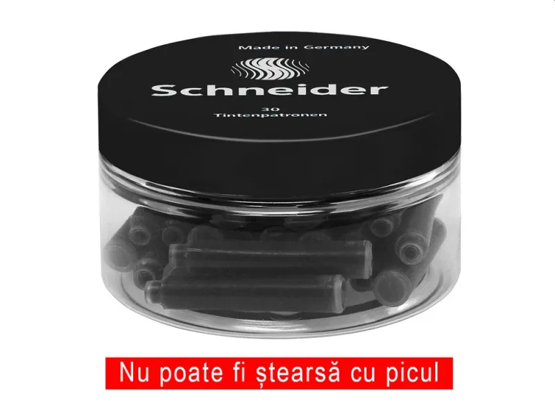 Imagine pentru Patron cerneala Schneider neagra 30/borcan