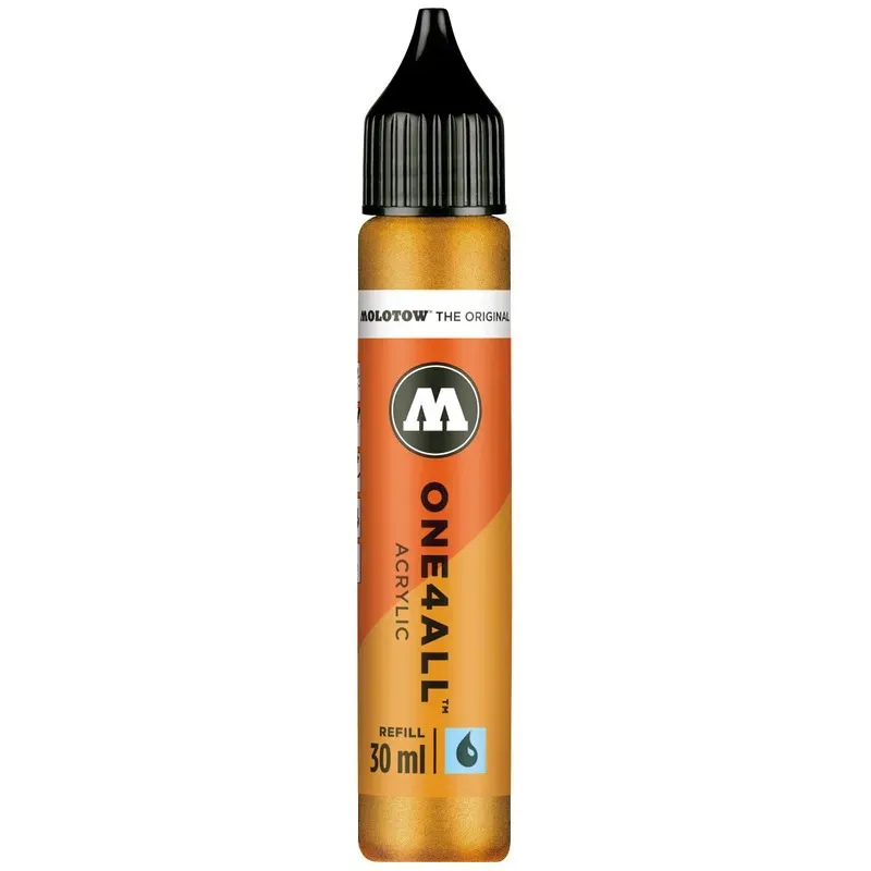 Imagine pentru Rezerva markere Molotow One4All Refill Metallic Gold, 30 ml