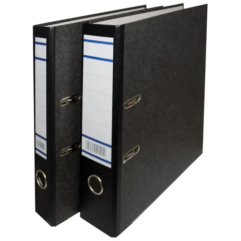 Imagine pentru Biblioraft Basic A4 75Mm, marmorat, gri