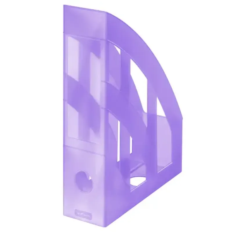 Imagine pentru Suport dosare Herlitz, A4, plastic, Mov transparent