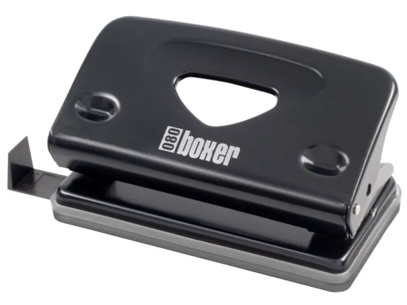 Imagine pentru Perforator Boxer 080, metal/plastic, Negru