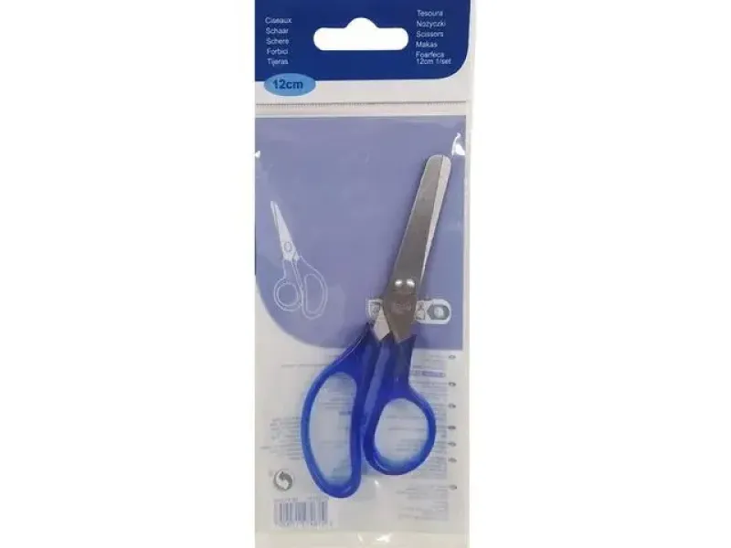 Imagine pentru Foarfeca Simpl, 12 cm, Albastru