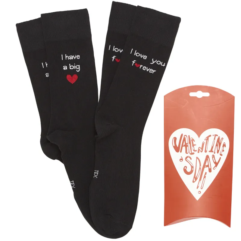 Imagine pentru Sosete Sf Valentin TEX barbati