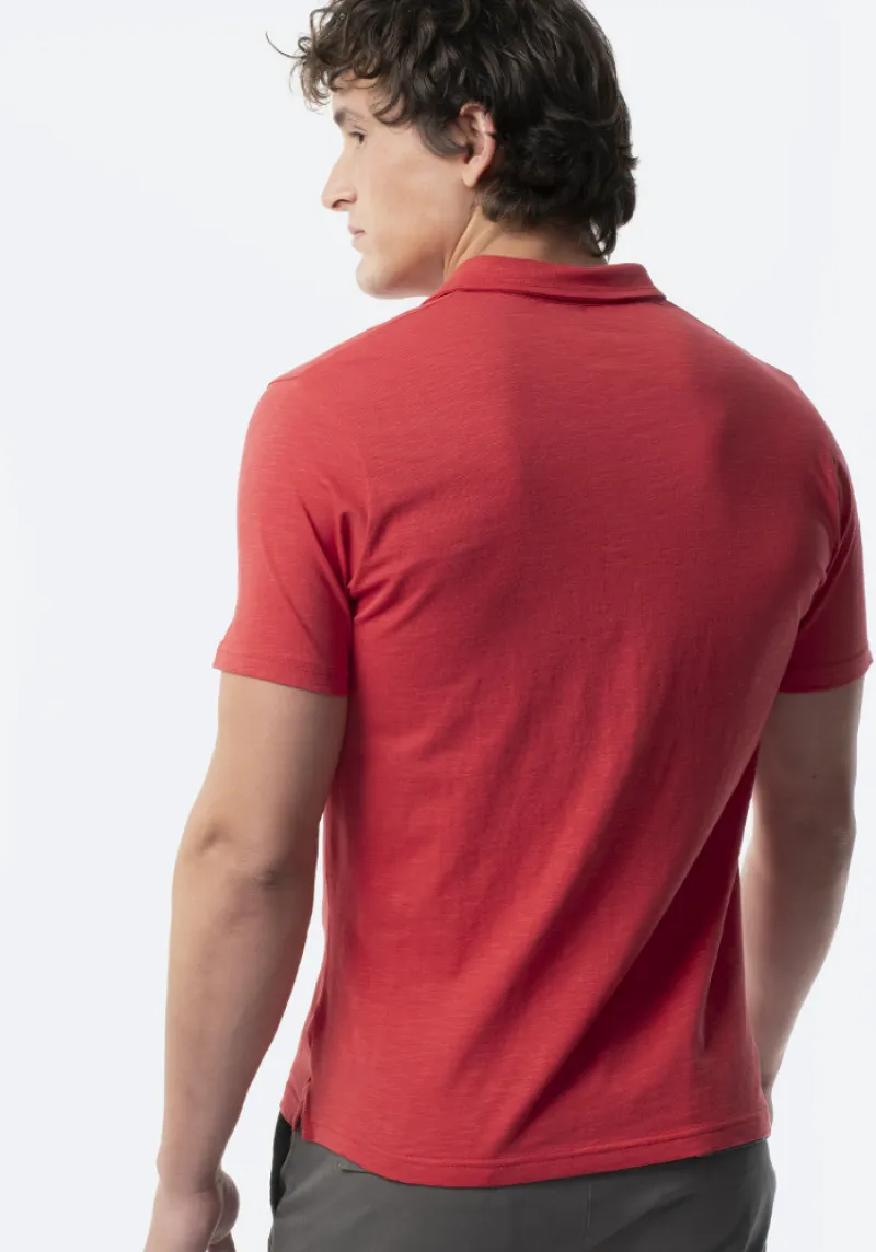 Imaginea numarul 5 reprezentatand Tricou polo TEX barbati, mărimi S/XXXL, culoare rosu
