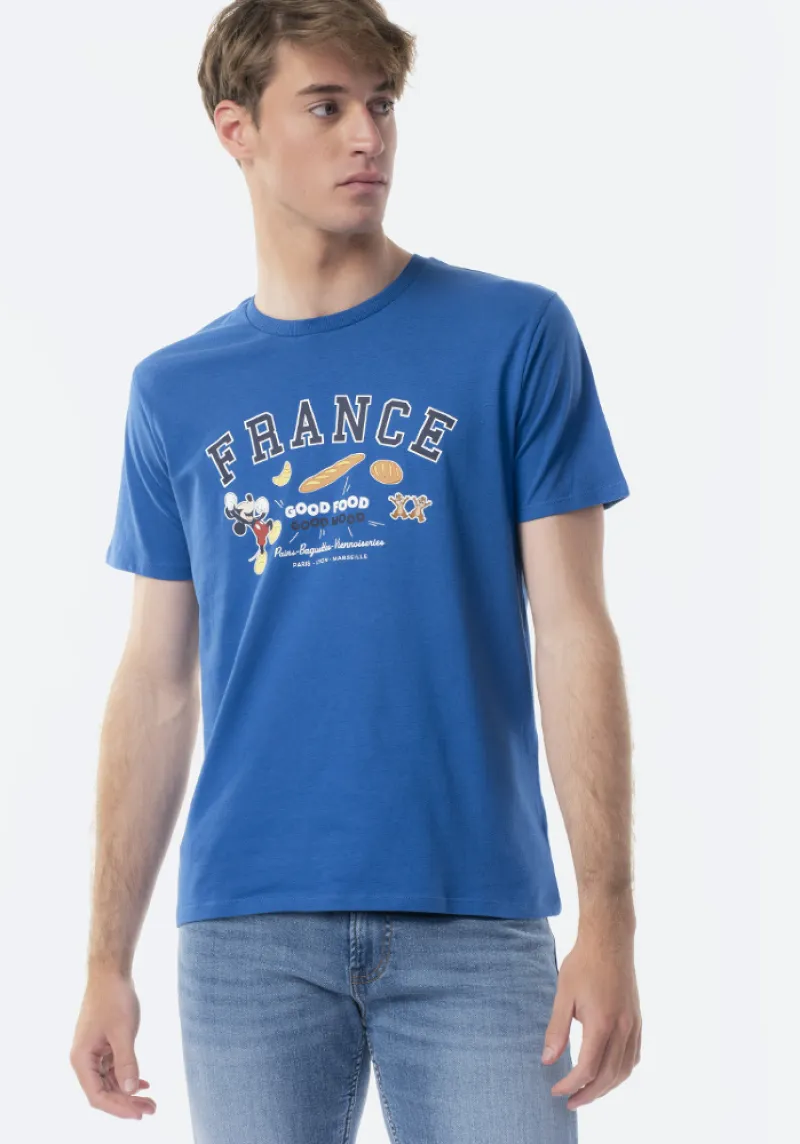 Imaginea numarul 2 reprezentatand Tricou Disney barbati, mărimi XS/XXXL, culoare bleu