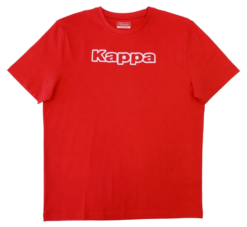 Imaginea numarul 3 reprezentatand Tricou Kappa barbati, mărimi L/XXL, culoare rosu