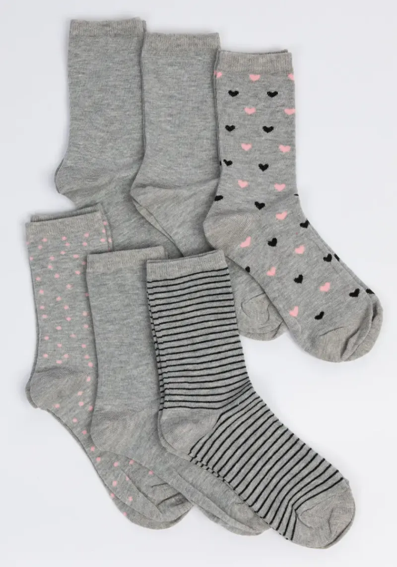 Imagine pentru Set 6 sosete dama 35/41 2