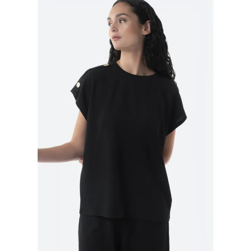 Imaginea numarul 2 reprezentatand Bluza TEX dama, marimi S/XXL, culoare negru