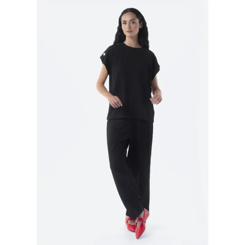 Imaginea numarul 3 reprezentatand Bluza TEX dama, marimi S/XXL, culoare negru