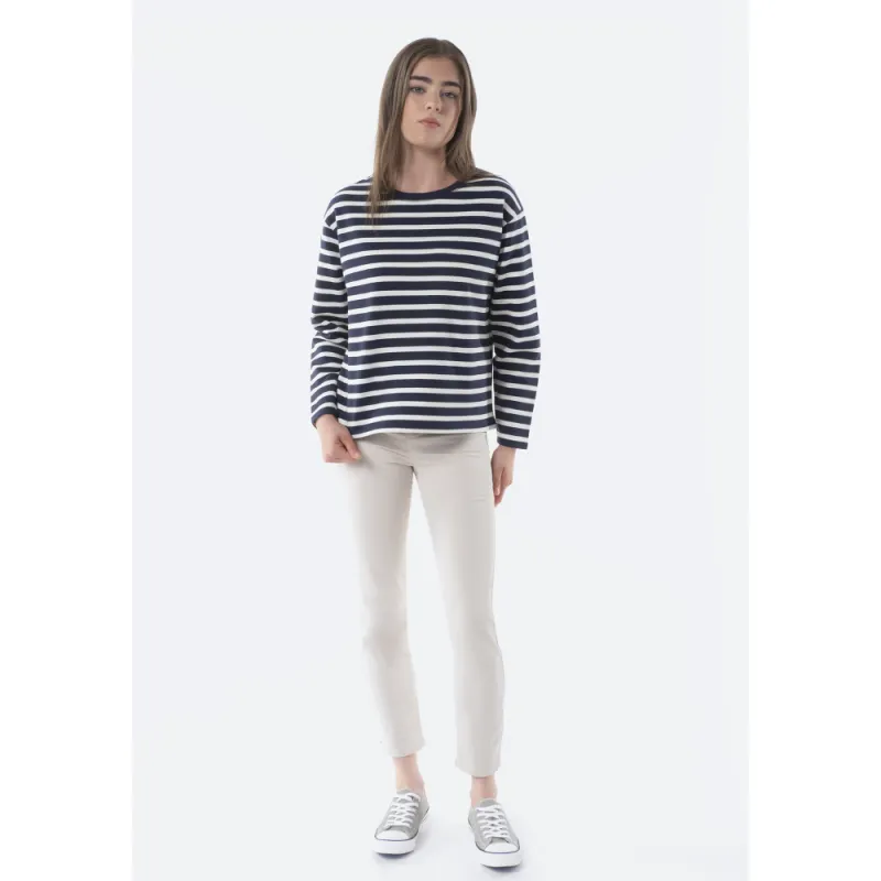 Imaginea numarul 3 reprezentatand Tricou TEX dama, marimi XS/XXL, culoare bleumarin