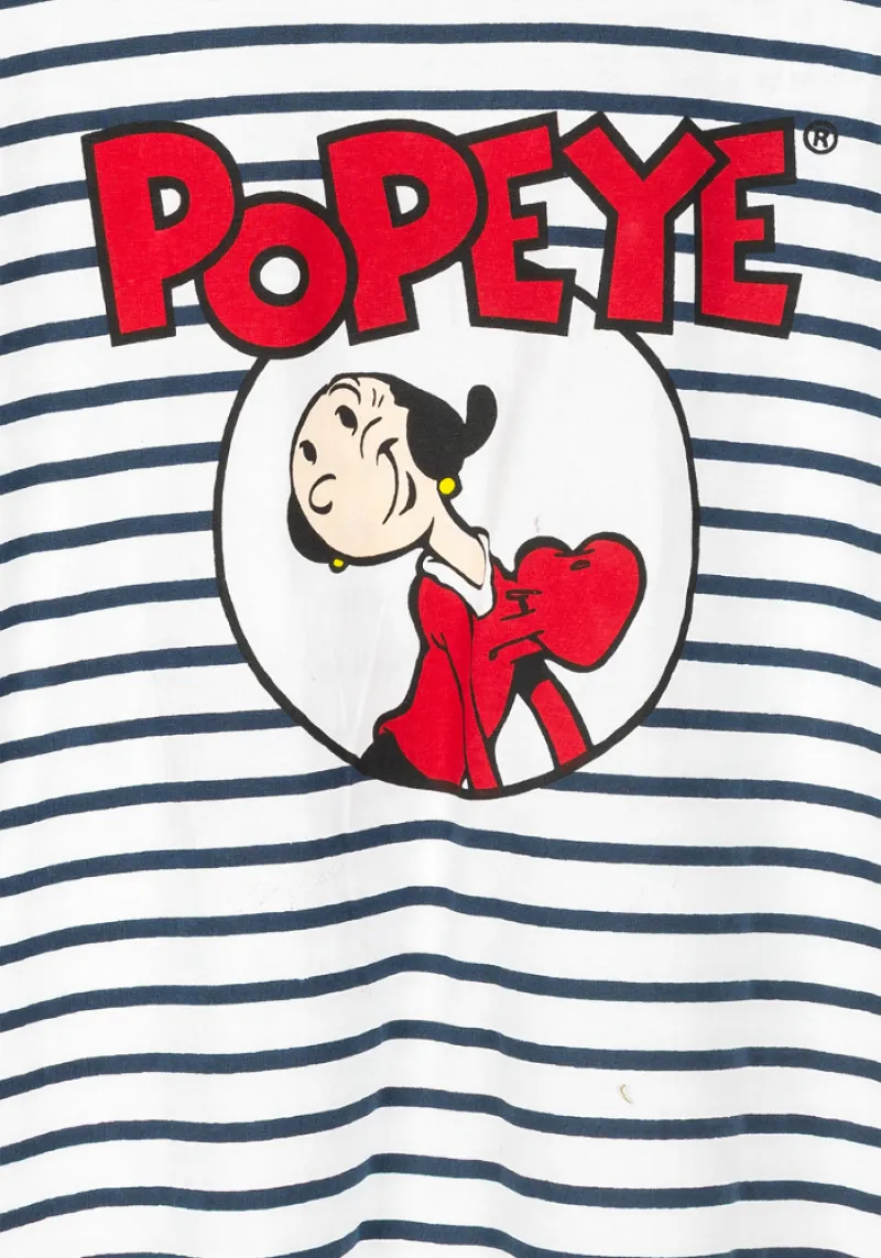 Imaginea numarul 3 reprezentatand Tricou POPEYE dama, marimi XS/XXXL, culoare bleumarin