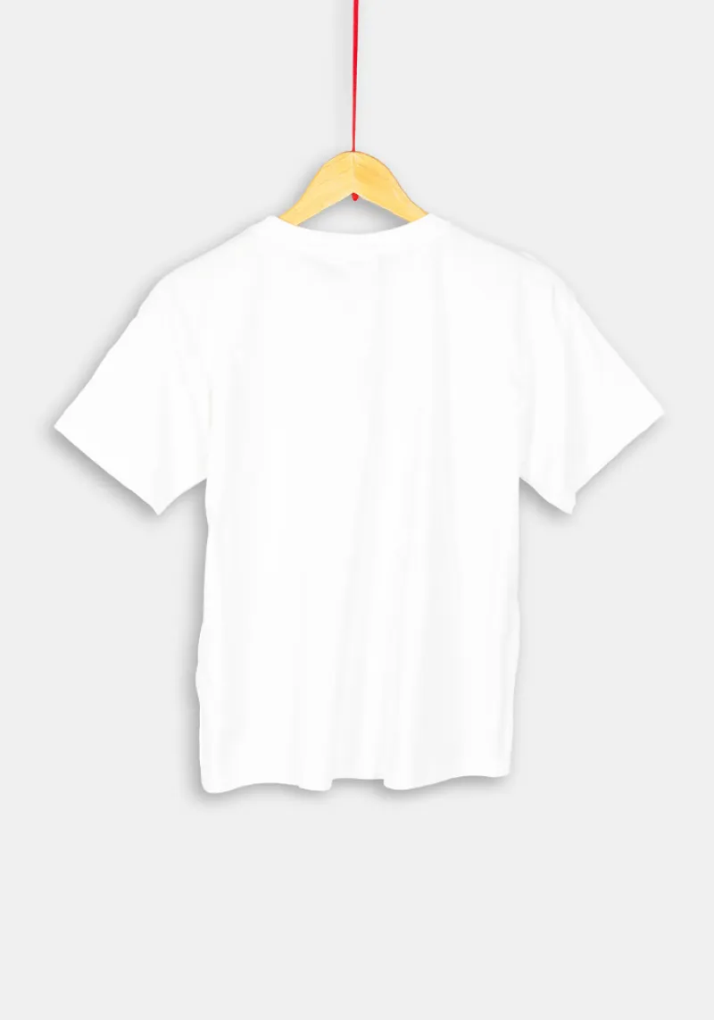 Imaginea numarul 4 reprezentatand Tricou Simpsons dama, marimi XS/XXXL, culoare ecru