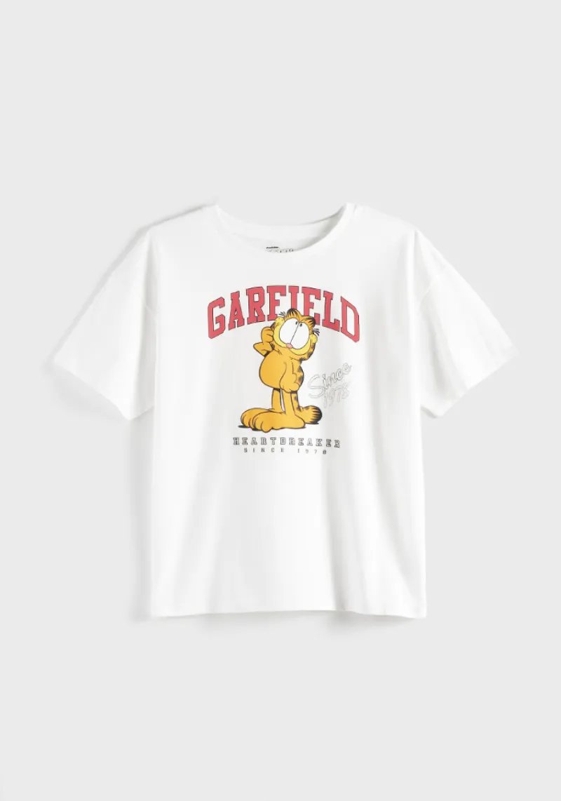 Imaginea numarul 6 reprezentatand Tricou Nickelodeon dama, marimi XS/XXXL, culoare ecru