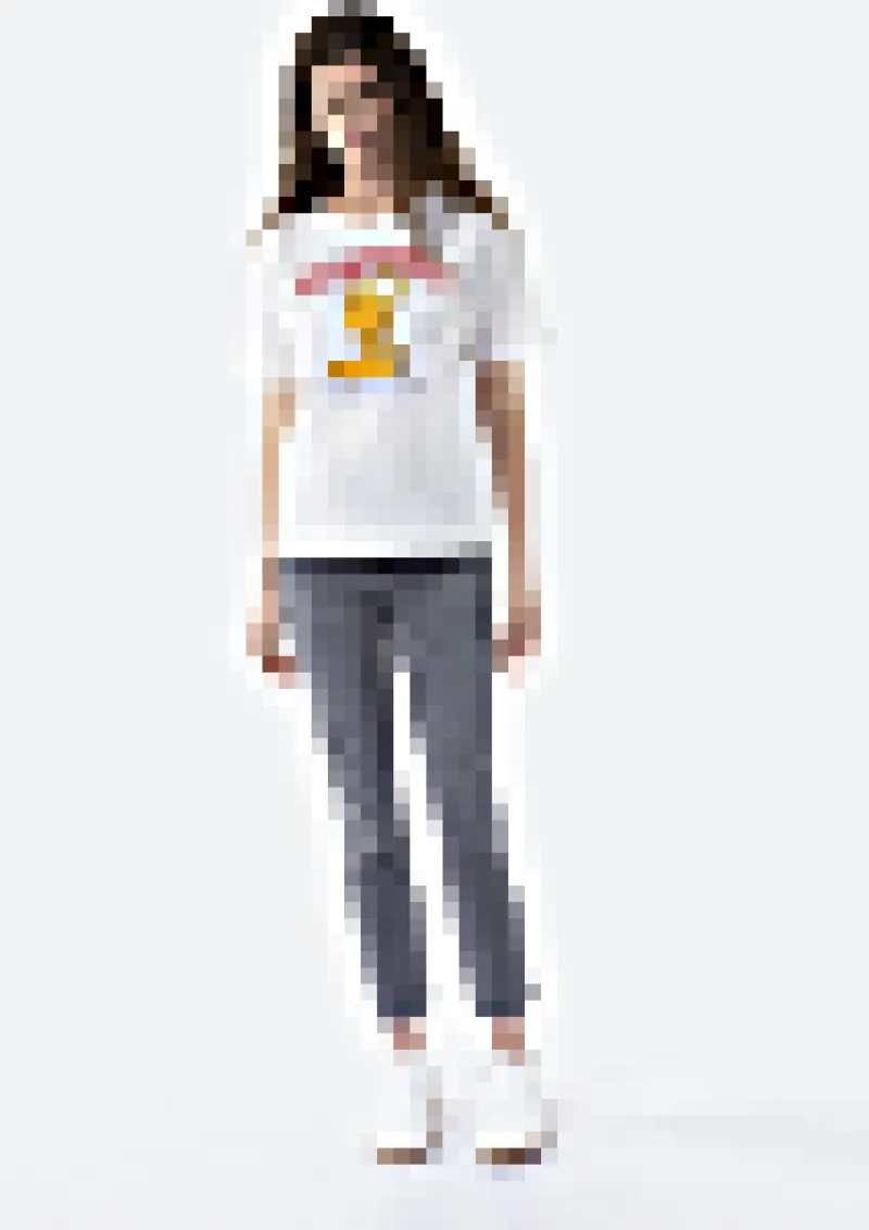 Imaginea numarul 7 reprezentatand Tricou Nickelodeon dama, marimi XS/XXXL, culoare ecru