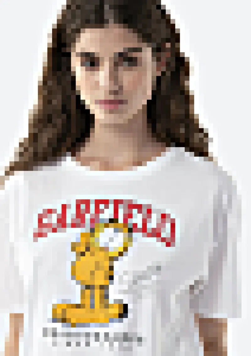 Imaginea numarul 9 reprezentatand Tricou Nickelodeon dama, marimi XS/XXXL, culoare ecru