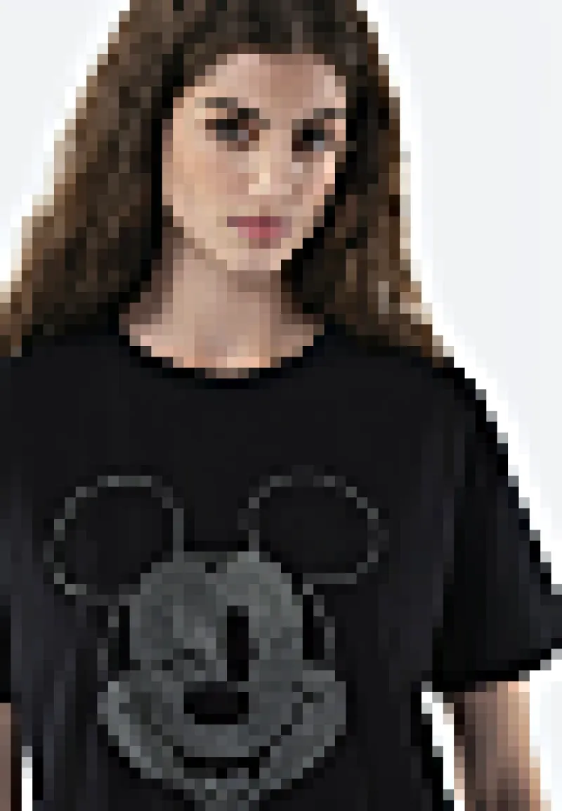 Imaginea numarul 9 reprezentatand Tricou Disney dama, marimi XS/XXXL, culoare negru