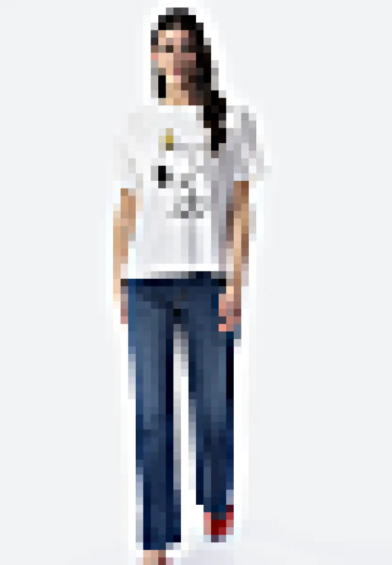 Imaginea numarul 7 reprezentatand Tricou dama, marimi XS/XXXL, culoare ecru