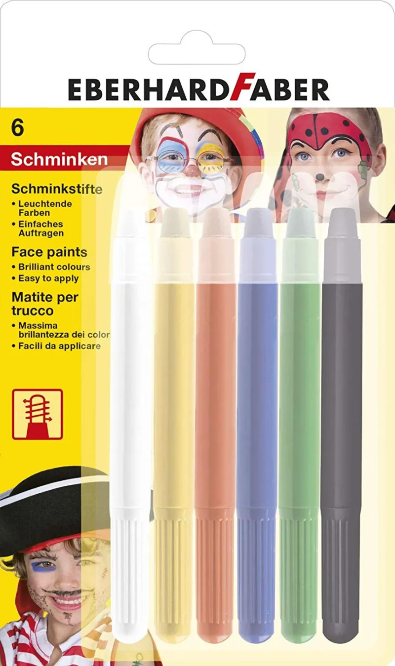 Imagine pentru Set Pictura Pentru Fata Creioane Retractabile 6 Cul Eberhard Fab