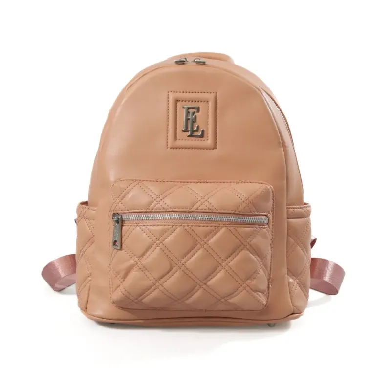 Imagine pentru Rucsac dama Ella Icon Pastel, piele ecologica, 28x21x16 cm, Piersica
