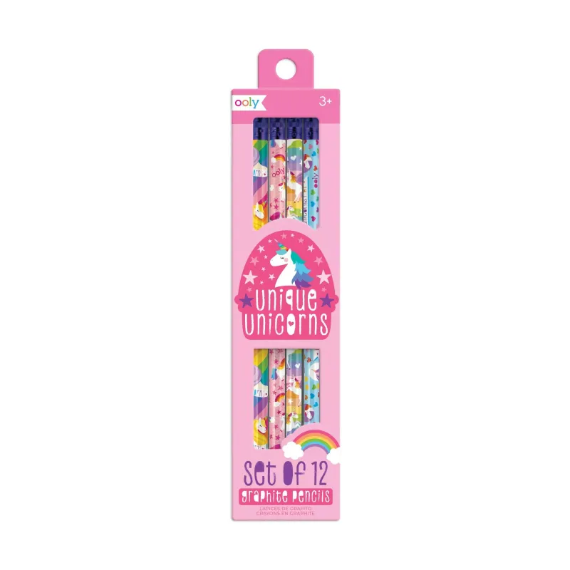 Imagine pentru Creioane Grafit Hb, Unicorni - Set De 12