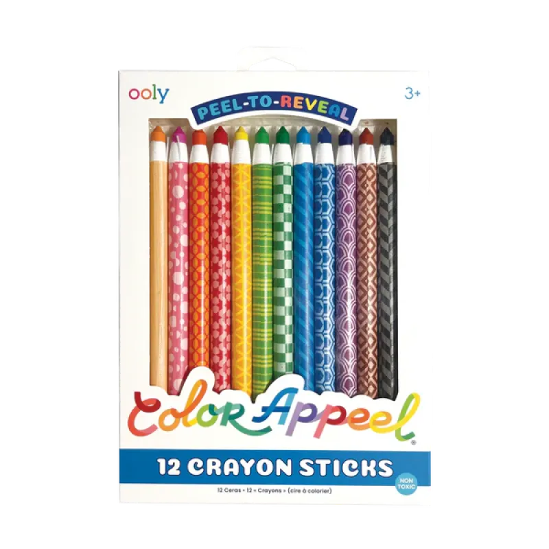 Imagine pentru Creioane Colorate Color Appeel, Set De 12, Cu Invelis Detasabil