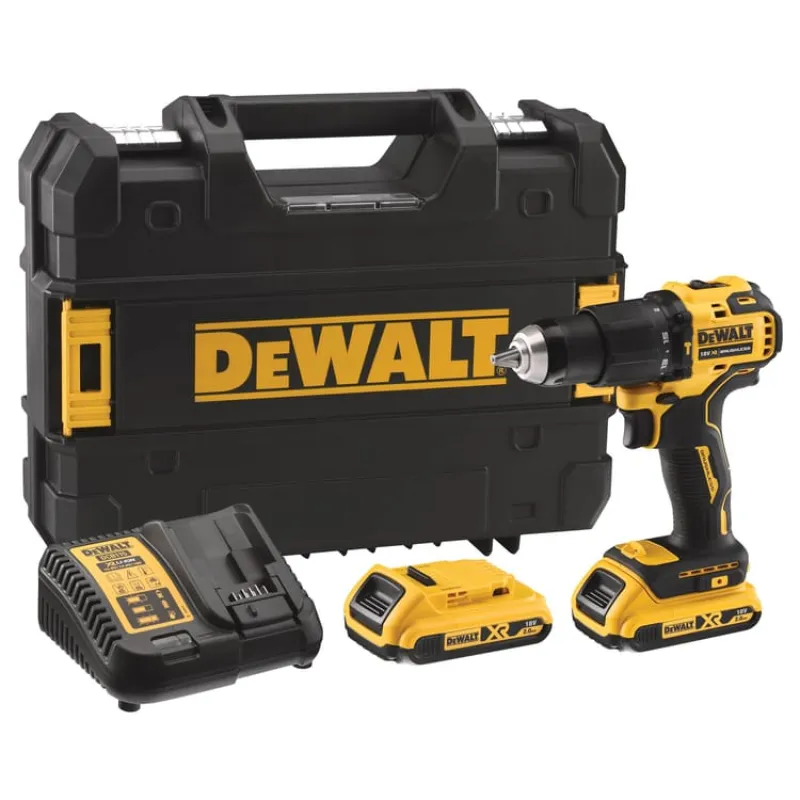 Imaginea numarul 2 reprezentatand Mașină de găurit cu percuție, DCD709D2T, 2 acumulatori, DeWalt