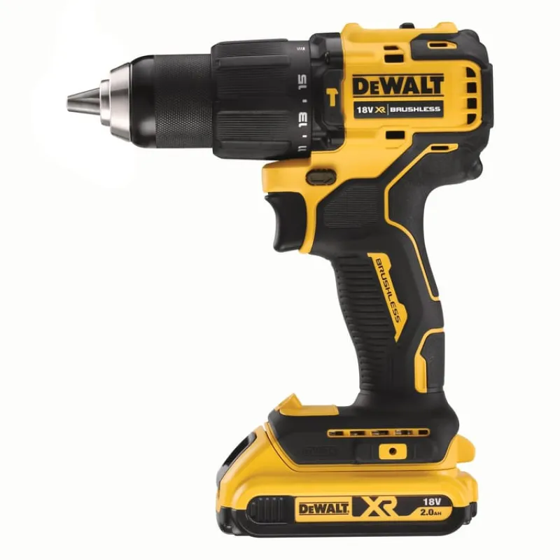 Imaginea numarul 4 reprezentatand Mașină de găurit cu percuție, DCD709D2T, 2 acumulatori, DeWalt